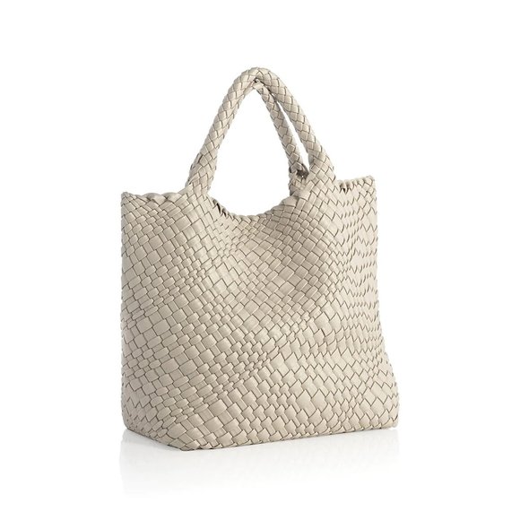 Stone color Woven leather bag | South Moon Under - Picture 9 of 9